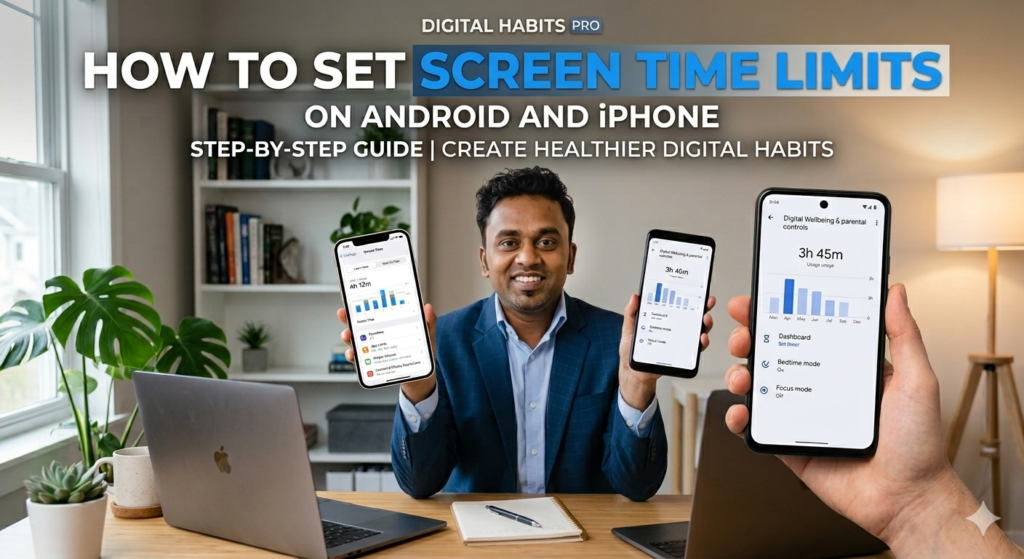 How to Set Screen Time Limits on Android and iPhone