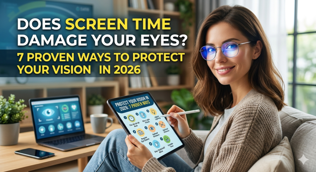 Does Screen Time Damage Your Eyes