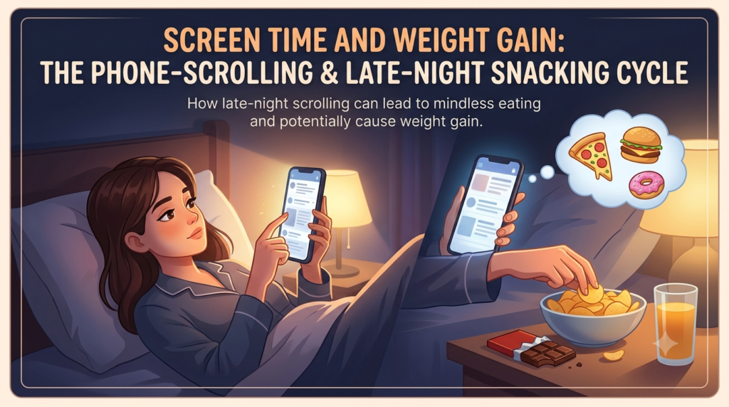 Can Screen Time Cause Weight Gain?