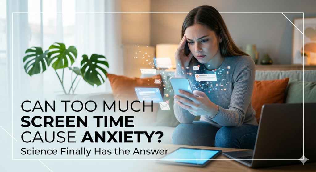 Can Too Much Screen Time Cause Anxiety? Science Finally Has the Answer