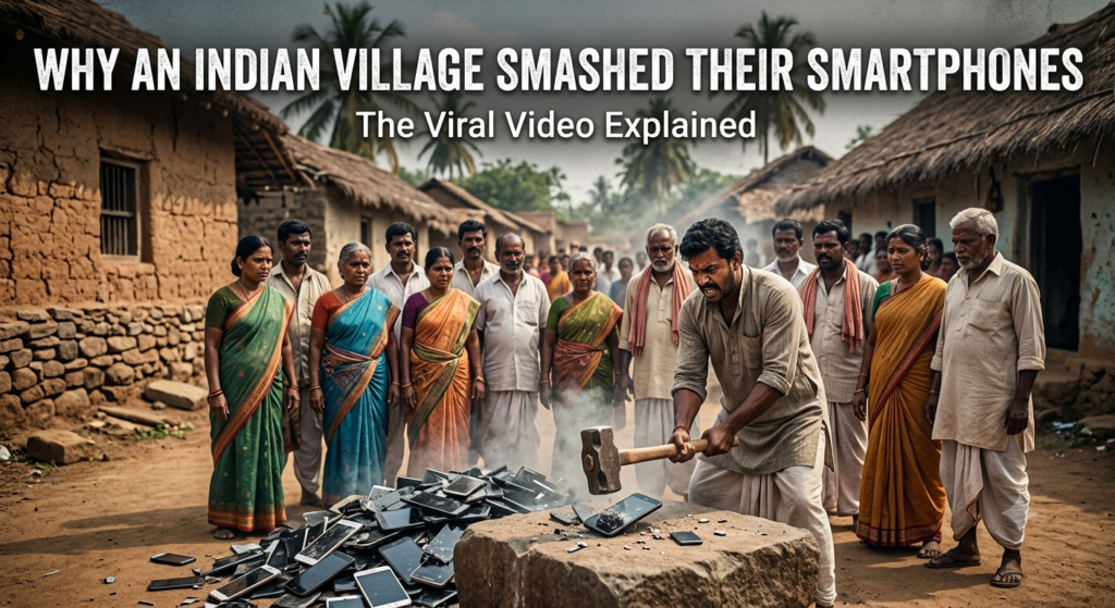Why an Indian Village Smashed Their Smartphones: The Viral Video Explained