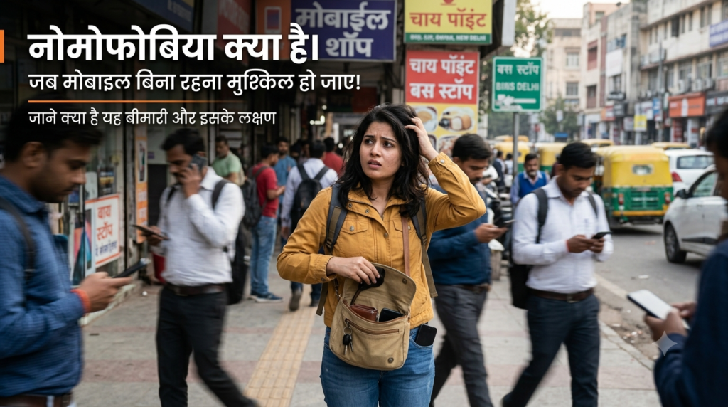 Nomophobia kya hai
