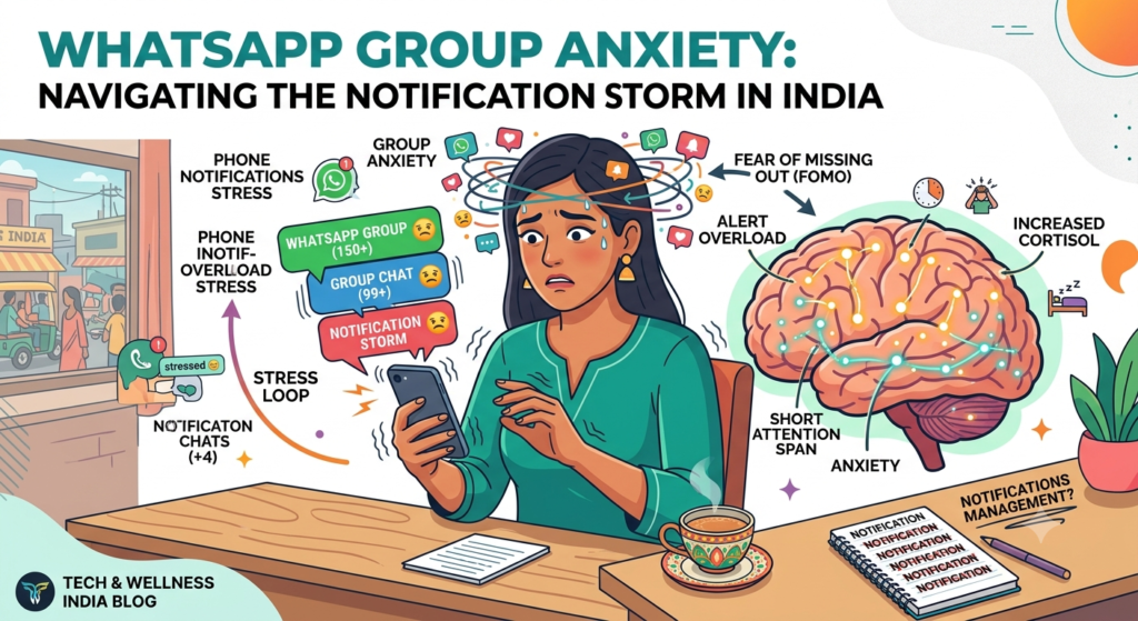 whatsapp group anxiety