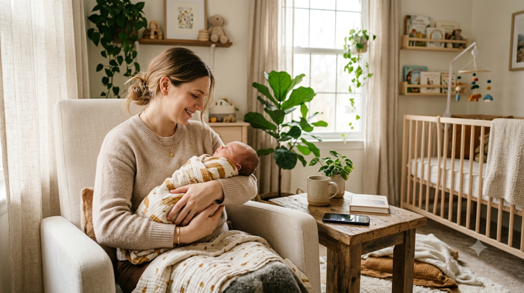 Digital detox for new parents